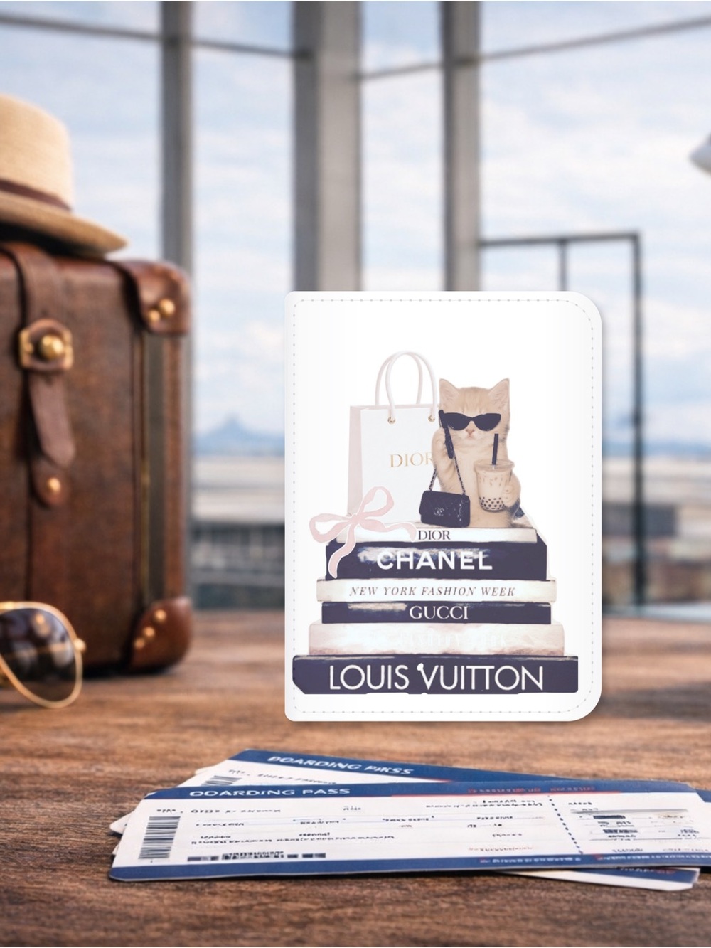 HANDMADE FASHION Passport and ID Holder